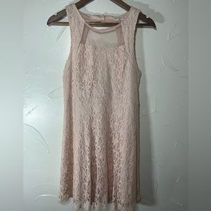 American Rag Sleeveless Lace Party Dress Jrs Size Large